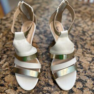 Neiman Marcus leather sandals size 38 (about 7.5 in US)